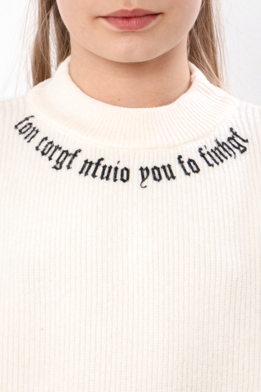 Джемпер для дівчинки (підлітковий)